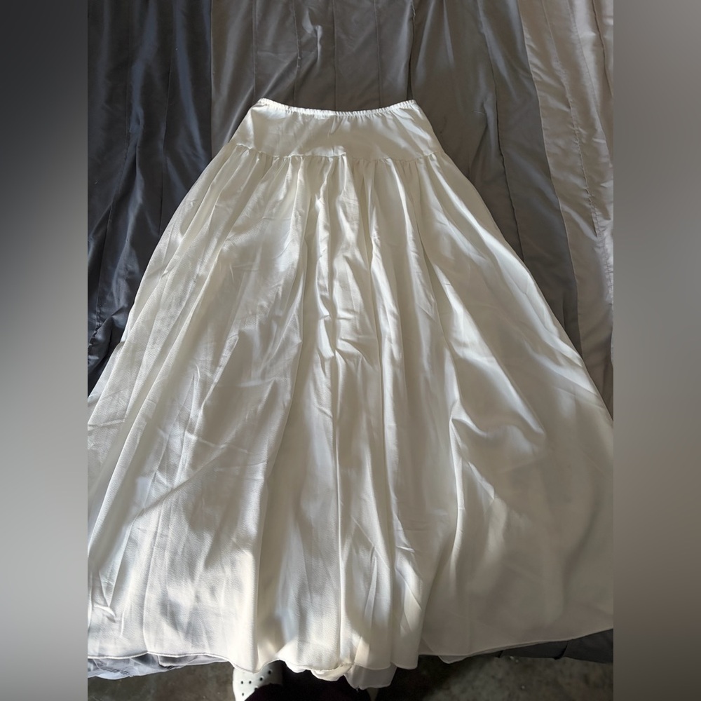 SHEIN White Maxi Skirt
